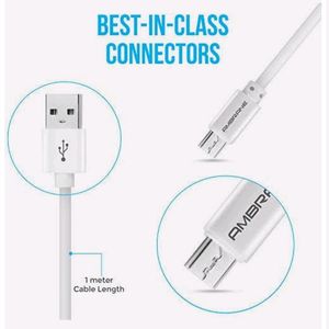 Ambrane 1 Metre Fast Charging Usb Cable