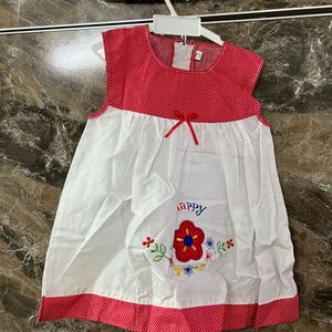 Baby Girl Frock (6 To 12 Months)