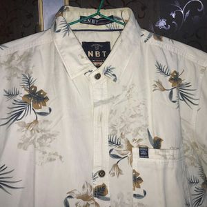 Printed Half Sleeve Shirt Like New