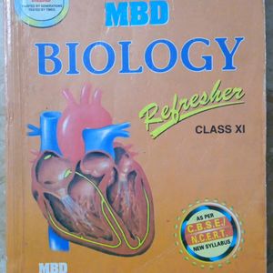 MBD Biology Refresher CBSE - Class 11