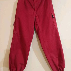 Red Joggers Unisex