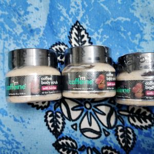 3 Mcaffine Coffee Body Scrub With Berries