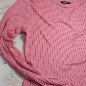 Long Sleeved Ribbed Top