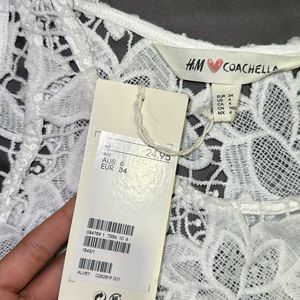 H&M X Cochella Crop Top- S