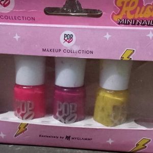 🚨Set Of 3 Nail Polish For Girls