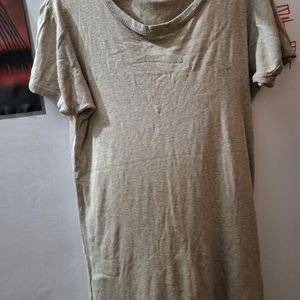 Grey [L] Sized T-shirt