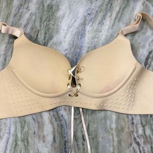 Cream Pushup Bra