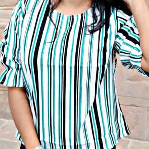 Look Smarter With Green Striped Shirt