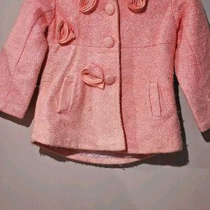 Vintage Pink Blazer For Kids