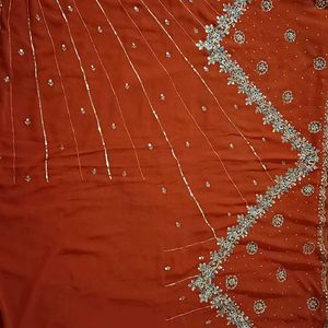 Bridal Saree With Blouse ...