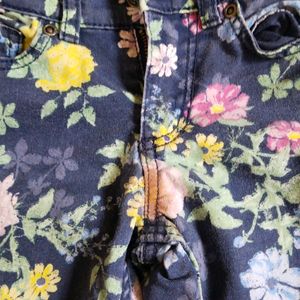 Floral Jeans