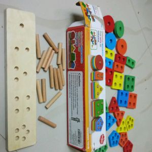 KIDS SHAPES WOODEN TOY