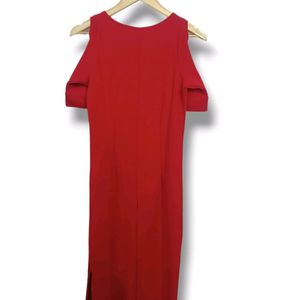 Athena Red Sheath Dress (Women's)