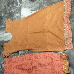 Chandan Colour Kurta Pant Sets.