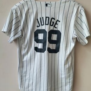 New York Yankees Aaron Judge #99 Jersey Pinst