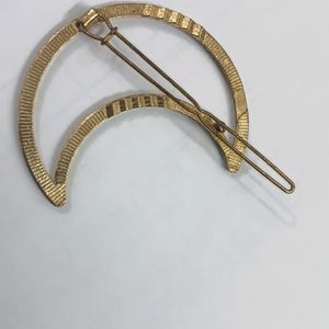 Crescent Moon Hair Clip