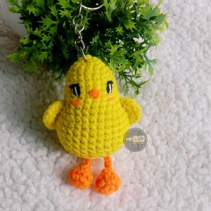 Amigurumi CHICK Keychain