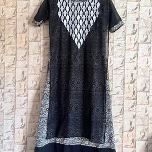 Black 2 Layered Kurti