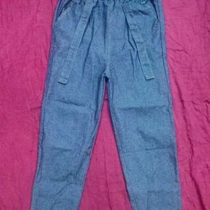 Knot Tie Denim Jeans