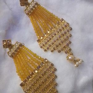 Earrings With Maangtika