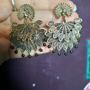 Peacock Earrings