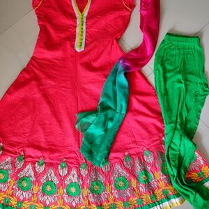 Dress With Longings Nd Dupatta For Girls Or Women
