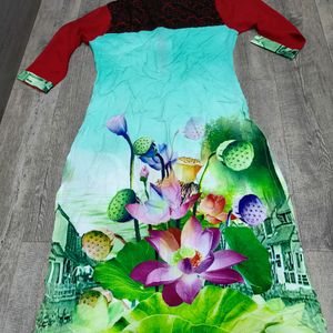 Floral Digital Print Kurti