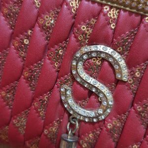 Bridal Purse Maroon