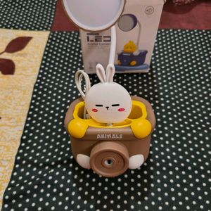 Animal Lamp With Sharpener Pen Stand