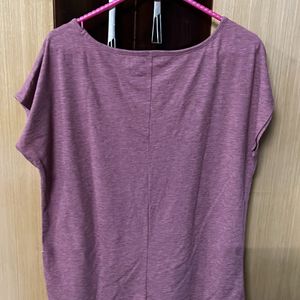 Mauve T Shirt 👚