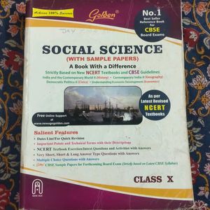 Golden - Social Science Guide With Sample Papers