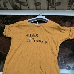 Branded Yellow Coloured Top