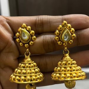 Royal Golden Maharani Necklace Set