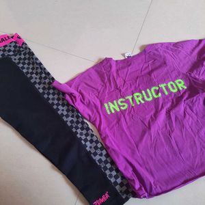 Zumba Wear Legging T Shirt