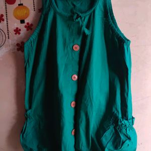 Green Tunics Fits Upto S To M