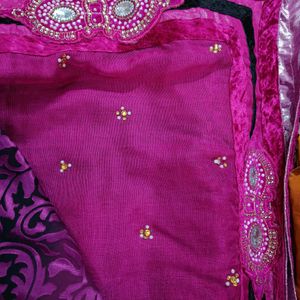 Girlish Look Saree