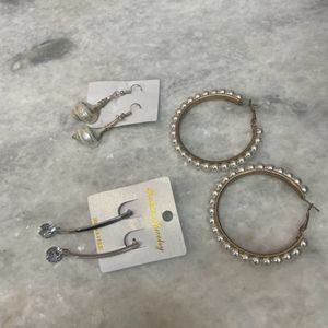 Combo Of 3 Earrings