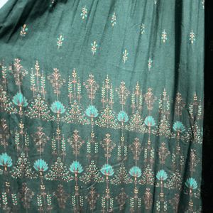 Green Anarkali