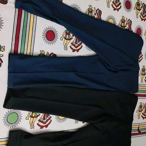 New Giovani Trousers- Black And Blue(Set Of 2)