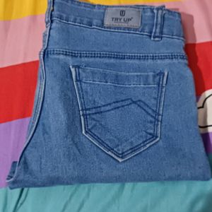 Blue Colour Jeans For Girls & Women's