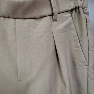 Beige Trousers