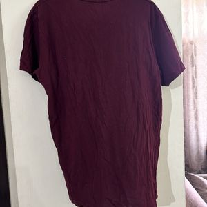 Maroon T-shirt Unisex