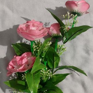 Artificial decorative Pink Colour Flowers