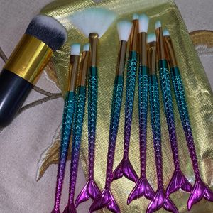 Mermaid Make-up Brushes