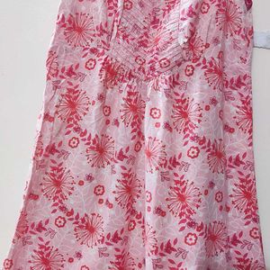 Pink Short Kurti