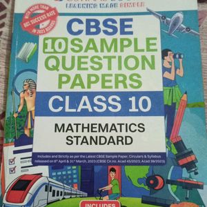 CBSE Class 10 Question Paper Mathematics Standard