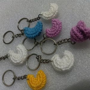 Crochet Moon Key Chain Combo