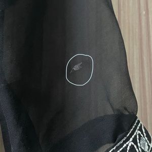 Black Chikankari Kurta