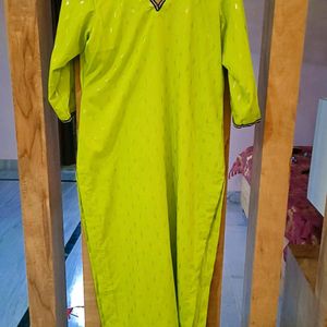 Green Kurta Set