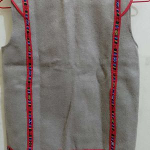 Kashmir Authentic Wollen Traditional Kids Jacket